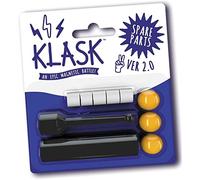 Klask - Jeu d'adresse primé - Jeu Plateau pour la Famille, Adultes et Enfants - Jeu magnétique en Bois à partir 8 Ans (Pièces Rechange pour Le Jeu d'adresse)