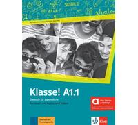 Klasse! A1.1 - Livre de l'élève + audios hybride - Collectif - Klett Maison Des Langues - broché - Méthode de langue