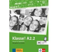 Klasse! A2.2 - Cahier d'activités + audios - Collectif - Klett Maison Des Langues - Livre CD-ROM - Scolaire / Universitaire CD