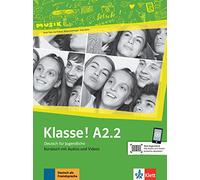 Klasse! A2.2 - Livre de l'élève + audios + videos