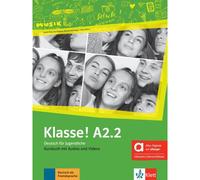 Klasse! A2.2 - Livre de l'élève + audios + videos hybride - Collectif - Klett Maison Des Langues - broché - Scolaire / Universitaire