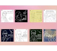 Klassische Musik - 8 Audio-CDs - Beethoven Tschaikowsky Bach Schumann Chopin Debussy Schubert