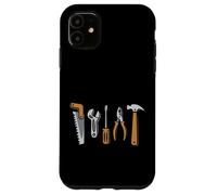 Klassisches Werkzeugset - Illustration de Handwerker Coque pour iPhone 11