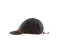 Klattermusen - Casquette à visière plate déperlante en polyamide recyclé - Runa Five Panel Cap Raven - Noir Noir