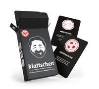 Klattschen® Eintracht Frankfurt Edition à partir de 16 Ans pour 2 Joueurs et Plus | Article de Fan de Francfort | Jeu à Boire avec Tension, Plaisir et Sensation de Football | 60 Cartes avec tâches