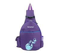 Klau Sac à Dos de Raquette de Tennis, Badminton, Housse de Raquette de Tennis en Nylon, Sac de Sport de Plein air, Violet pour débutants en Tennis