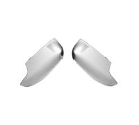 KLAUER Coques Rétroviseur Voiture pour Volvo C30 S60 S80 S40 V50 V70 2000-2012 Gauche Droite Porte Miroir Couvercle Arrière Boîtier Non Peint 39850573 39850593 2 Pièces Housse Rétroviseur D'aile