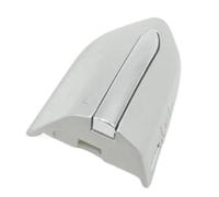 KLAUER Poignées De Porte Extérieure Cache-poignée De Porte Extérieure Protection Du Cylindre De Serrure Pour Ford Pour Mondeo MK5 Pour Edge MK2 Pour Taurus(Silver B Front Left)