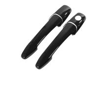 KLAUER Poignées De Porte Extérieure Housse De Poignée De Porte Pour Ford Pour Mustang Pour Shelby GT GT500 2005 2006 2007 2008 2009 2010 2011 2012 2013 2014(B Handle 2 Door)