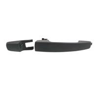 KLAUER Poignées De Porte Extérieure Poignée Extérieure De Porte Noire Pour Véhicule À Conduite À Gauche Pour Ford Pour Focus 2008 2009 2010 2011(Front right)