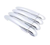 Klauer Poignées Porte Extérieure Coques De Poignées De Porte Pour Voiture Pour Renault Pour Laguna II X74 2001 2002 2003 2004 2005 2006 2007 2008(No Button 4 Door)