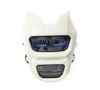 KLAUER pour Grom MSX125 MSX 125 2016 2017 2018 Phare Avant À LED pour Moto Éclairage Avant Et Cache(Blanc)