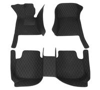 KLAUER pour Mercedes pour Benz W214 2024 Cuir PU Tapis De Sol De Voiture Tapis De Sol Intérieur Tapis De Sol Imperméables(Full Black)