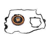 KLAUER pour N46 Moteur E81 E87 118i 120i E90 318i 320i E92 320i E91 11120035738 11127555212 Joint De Couvercle De Soupape PCV Accessoires Voiture(Gasket w Valve)