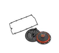KLAUER pour VW pour Jetta pour Passat pour Golf 03G103469N 03G103469F 03G103469R Kit De Réparation De Couvercle De Valve PCV Moteur Voiture avec Membrane Accessoires Voiture(Cover and Gasket)