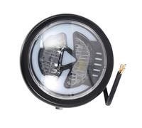 KLAUER pour Yamaha Phare Avant LED Universel pour Moto 6,5 Pouces Feu De Route/Croisement Rond(White Light)