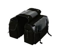 KLAUER Sacoche Moto Sac De Selle De Moto De Tourisme Sacoches Étanches Boîte À Dos Pochette À Outils Latérale Sac De Siège Arrière Sacoche Cavaliere Moto (Color : Noir)