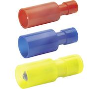 Klauke 1020V Cosse cylindrique mâle 0.5 mm² 1 mm² Ø de la broche: 4 mm rouge