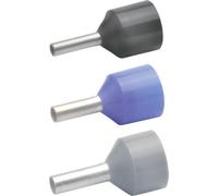 Klauke 43312 Embout simple d'extrémité de câble 2.5 mm² partiellement isolé bleu 100 pc(s)