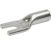 Klauke 96C5 Cosse à fourche 10 mm² non isolé argent