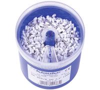 Klauke GR4698DO Assortiment d'embouts simples 0.5 mm² partiellement isolé blanc 1000 parties