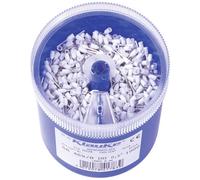 Klauke GR4698DO Assortiment d'embouts simples 0.5 mm² partiellement isolé blanc