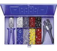Klauke SK43NB Assortiment d'embouts simples 0.5 mm², 0.75 mm², 1 mm², 1.5 mm², 2.5 mm², 4 mm², 6 mm², 10 mm² partiellement isolé