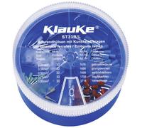 Klauke ST33B Assortiment d'embouts simples 0.25 mm², 0.34 mm², 0.5 mm², 0.75 mm², 1 mm² jaune, vert, blanc, bleu, rouge 150