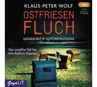 Klaus-Peter Wolf – Ostfriesenfluch Tome 12 – CD audio – Lecture intégrale lue par l'auteur