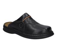 Josef Seibel Klaus, Chaussons homme, Noir (26 611 Black/Cognac), 49