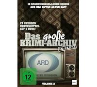Das Grosse Krimi-Archiv Vol 2 – Klaus Schwarzkopf, Dietmar Schönherr, Eddi Arent – 9 DVD – Neuf