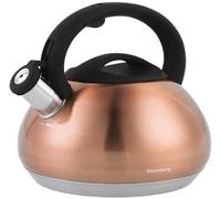 Klausberg KB-7385 Bouilloire en Acier Inoxydable Bronze 2,7 l