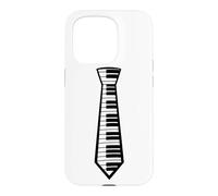 Klavier Cravate Piano Keyboard Keyboard Pianiste Schlips Coque pour iPhone 15 Pro