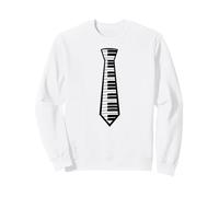 Klavier Cravate Piano Keyboard Keyboard Pianiste Schlips Sweatshirt