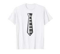Klavier Cravate Piano Keyboard Keyboard Pianiste Schlips T-Shirt