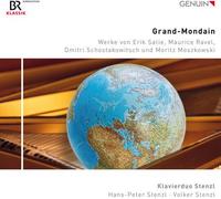 Klavierduo Stenzl - Moszkowski, Ravel, Satie & Shostakovich: Grand-Mondain [Compact Discs]