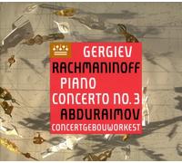 KLAVIERKONZERT 3 - GERGIEV,V./ABDURAIMOV,B./RCO CD NEUF RACHMANINOFF,SERGEJ