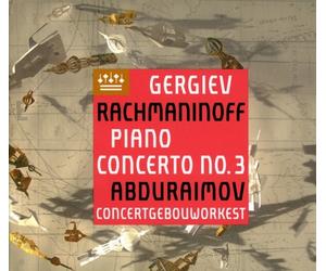 KLAVIERKONZERT 3 - GERGIEV,V./ABDURAIMOV,B./RCO CD NEUF RACHMANINOFF,SERGEJ