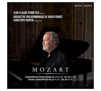 Wolfgang Amadeus Mozart – Concertos pour piano n° 21 et 24 – CD – Harmonia Mundi