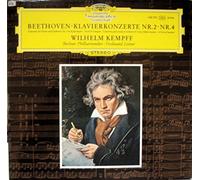 Klavierkonzerte Nr. 2 â€¢ Nr. 4 - Beethoven* / Wilhelm Kempff - Berliner Philharmoniker - Ferdinand Leitner LP