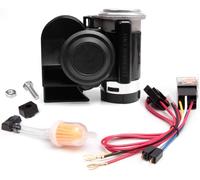 Klaxon 12 V Fort Avec Compresseur À Vis Sans Fin Pour Voiture, Train, Moto, Camion, 12 V 150 Db