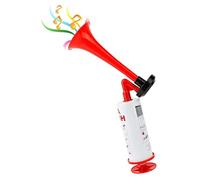Klaxon à air comprimé portable, avec pompe manuelle, émetteur de signal à libération rapide avec fonction de jubilation pour événements sportifs, stade de plein air, VTT, stade