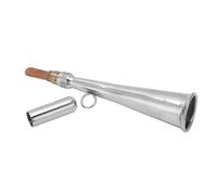 Klaxon à air de corne de brume, klaxon à air marin, Klaxon à air puissant portable, Sifflet de klaxon marin, klaxon de sécurité à son clair, accessoire d'embout amovible pour bateaux marins