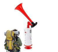 Klaxon à air portable - Pompe à air portable - Bruit manuel - Outil d'encouragement d'événements sportifs pour la construction, la survie en plein air, le stade, le jeu de sécurité, le kayak