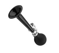 Klaxon à Air Puissant pour Vélo, pour Un Cyclisme élégant et stylé sans égal, avec Support en Métal pour Vélos de Montagne, Voitures de Plage (Black)