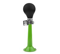 Klaxon Bicyclette Sonnettes Pneumatique Rétro Portable Métal & Silicone Alarme Vélo 5 Couleurs(Green)