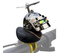 Klaxon Canard Vélo | Décoration Guidon Moto Amusante | Accessoire Jaune Originall Avec Lumière Et Son Pour Bicyclette Trottinette Scooter - Gadget Drôle Pour Enfantss Et Passionnés De Cyclisme