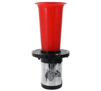 Klaxon Classique Vintage OO GA Oogah 12V, Klaxon de Voiture Antique de Style Ancien avec Niveau de Pression Sonore Fort de 110dB, pour Voiture Camion Bateau (Rouge)