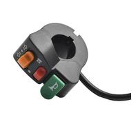 Klaxon Clignotants Interrupteur Marche/arrêt 7/8 "1 Pièce 3 En 1 Moto Scooter Guidon Interrupteur Marche/arrêt Pour Klaxon Phare Clignotant Interrupteur Pour Guidon de moto