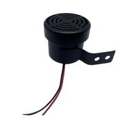 Klaxon d'aboiement unique de 12 V à 80 V - Gamme électrique facile à monter - Design d'alertes pour moto et camion - Résistant aux intempéries - Écorce de chien pour camions